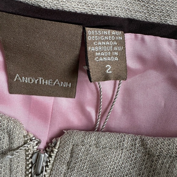 Andy Thê-Anh Peplum Jacket Size 2 - Picture 2 of 3